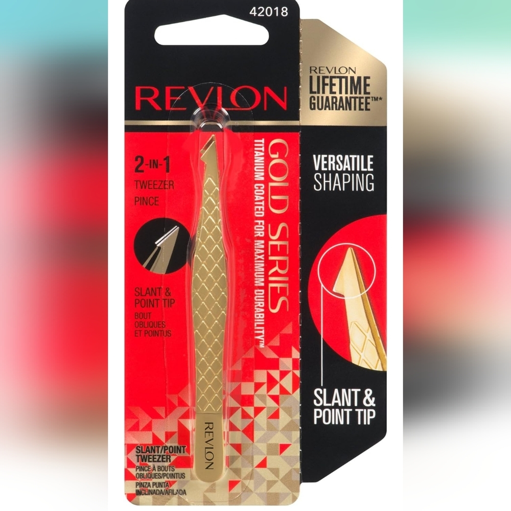 Gold series Revlon Tweezers